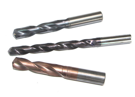 10mm 12mm Solid Carbide Drill Bits For Hardened Steel Stainless Steel