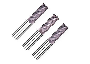 Multi Flute Carbide End Mill Cutter untuk precision milling of hardened steel dan bahan lainnya