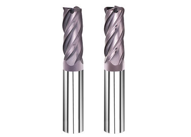 Swiss TiAlN Nano Coating Carbide End Mill Cutter Untuk Performa yang Ditingkatkan