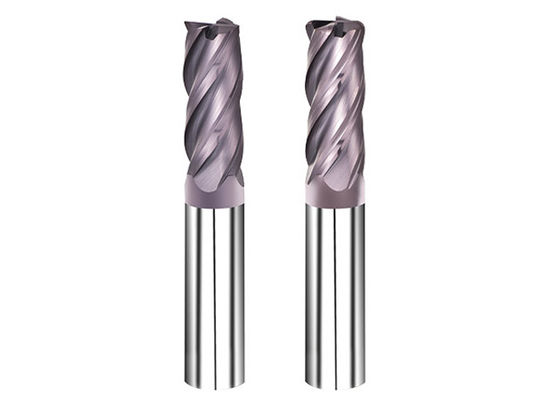 Versatile Carbide End Mill Cutter Untuk Mesin Baja Karbon Alloy Baja Dan Baja Pre-harded